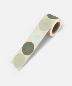 Πράσινες ετικέτες δώρου